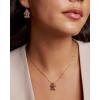 imageKendra Scott Gingerbread Short Pendant Necklace Fashion Jewelry for WomenGOLD  BROWN GOLDSTONE