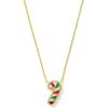 imageKendra Scott Candy Cane Short Pendant Necklace Red Green Mix 14k GoldPlated Brass Fashion Jewelry for Women