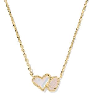 imageKendra Scott Ari Heart Emilie Pendant Necklace Fashion Jewelry for WomenIVORY MOPIRIDESCENT DRUSY