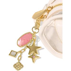 imageKendra Scott Game Day Bag Charm Fashion Jewelry for WomenGold  Bright Pink Illusion