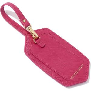 imageKendra Scott Leather Luggage Tag Light PinkHot Pink