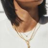 imageKendra Scott Davie Pendant Necklace 18k Gold Vermeil Opal
