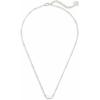 imageKendra Scott Fern Pendant Necklace for WomenBRIGHT SILVER  WHITE GOLD METAL