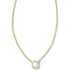 imageKendra Scott Davie Pendant Necklace 18k Gold Vermeil Opal