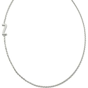 imageKendra Scott Letter AZ Inline Initial Necklace Sterling SilverZ