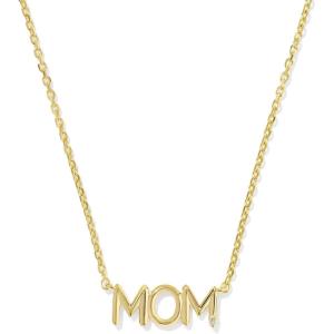 imageKendra Scott Mom Sparkle Short Pendant Necklace DemiFine Jewelry for Women18K GOLD VERMEIL