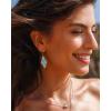 imageKendra Scott Abbie Drop Earring Fashion Jewelry for WomenGOLD  ROSE QUARTZ