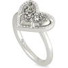 imageKendra Scott Ari Heart Band RingRHODIUM  PLATINUM DRUSY