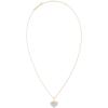 imageKendra Scott Ari Pave Heart 18k Gold Vermeil Charm Necklace in White Diamond Fine Jewelry for Women