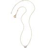 imageKendra Scott Butterfly 14k Yellow Gold Necklace in White Diamond Fine Jewelry for Women