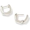 imageKendra Scott Davie Wide Huggie Earring Sterling Silver