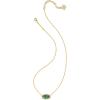 imageKendra Scott Elisa Pendant Necklace for Women Fashion Jewelry 14k GoldPlatedGOLD  BRONZE VEINED GREEN MALACHITE
