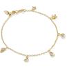 imageKendra Scott Halloween Delicate Chain Bracelet 14K GoldPlated Brass Fashion Jewelry for Women Multi Mix