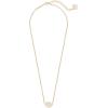 imageKendra Scott Tess Pendant Necklace for Women Fashion JewelryGOLD  IRIDESCENT DRUSY