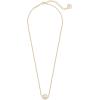 imageKendra Scott Tess Pendant Necklace for Women Fashion JewelryGOLDPLATED  IVORY MOTHER OF PEARL