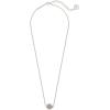 imageKendra Scott Tess Pendant Necklace for Women Fashion JewelryRHODIUM  PLATINUM DRUSY