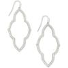 imageKendra Scott Abbie Open Frame Earrings Fashion Jewelry for WomenRHODIUM