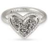 imageKendra Scott Ari Heart Band Ring Fashion Jewelry for WomenRHODIUM  PLATINUM DRUSY