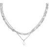 imageKendra Scott Ashton Multi Strand Necklace RhodiumPlated Brass Fashion Jewelry for Women Freshwater Cultured Pearl