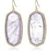imageKendra Scott Danielle Statement Earrings for Women Fashion JewelryAmethystGold plated
