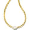 imageKendra Scott Elisa 18k Gold Vermeil Curb Chain Necklace Fine Jewelry for Women