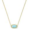 GOLD - LIGHT TEAL KYOCERA OPAL