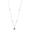 imageKendra Scott Nola Pendant Necklace for Women Fashion JewelryRHODIUM  PLATINUM DRUSY