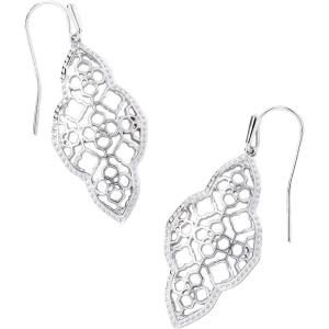 imageKendra Scott Abbie Drop Earring Fashion Jewelry for WomenRHODIUM