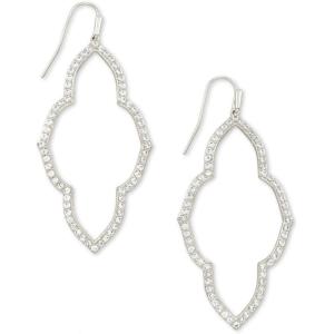 imageKendra Scott Abbie Open Frame Earrings Fashion Jewelry for WomenRHODIUM