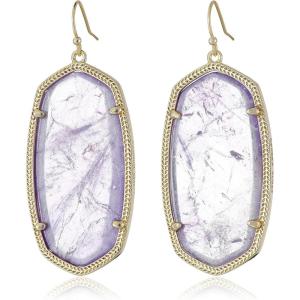 imageKendra Scott Danielle Statement Earrings for Women Fashion JewelryAmethystGold plated