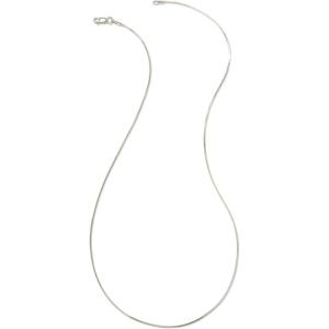 imageKendra Scott Diamond Cut Snake Chain Necklace Sterling Silver