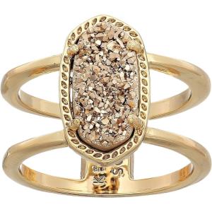 imageKendra Scott Elyse Ring for Women Fashion JewelryROSE GOLD  ROSE GOLD DRUSY