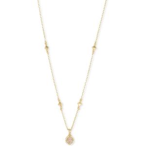 imageKendra Scott Nola Pendant Necklace for Women Fashion JewelryGOLD  IRIDESCENT DRUSY