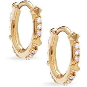 imageKendra Scott White Diamond Jett Earrings in 14k Gold Fine Jewelry for Women