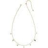 imageKendra Scott Halloween Strand Necklace 14K GoldPlated Brass Fashion Jewelry for Women Multi Mix