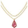 imageKendra Scott Camry Enamel Framed Mlt Necklace Fashion Jewelry for WomenGOLD  AZALEA ILLUSION