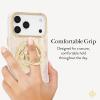 imageKendra Scott Magnetic Phone Ring Grip with Stand  Removable and Collapsible  Mother of Pearl MedallionGold Medallion