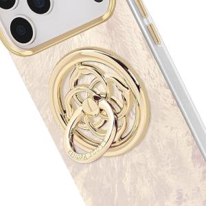 imageKendra Scott Magnetic Phone Ring Grip with Stand  Removable and Collapsible  Mother of Pearl MedallionGold Medallion