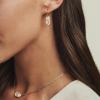 imageKendra Scott Lee Luxe Drop Earring Fashion Jewelry for WomenGOLDLIGHT BLUE CUBIC ZIRCONIA
