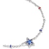 image:imageKendra Scott Mini Cassidy Delicate Bracelet Fashion Jewelry for WomenRhodium  Cobalt Blue Illusion
