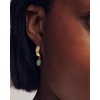 image:imageKendra Scott Mini Ellie Wide Huggie Fashion Jewelry for WomenGold  Bright White Opal