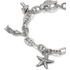 image:imageKendra Scott Parker Charm Bracelet Fashion Jewelry for WomenRhodium  Freshwater Cultured Pearl