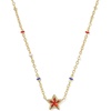 image:imageKendra Scott Mini Cassidy Pendant Necklace Fashion Jewelry for WomenGold  Red Illusion
