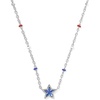image:imageKendra Scott Mini Cassidy Pendant Necklace Fashion Jewelry for WomenRhodium  Cobalt Blue Illusion